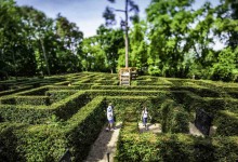 Zámek Loučeň - park a labyrinty otevřeny