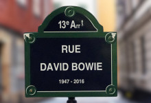 Paříž má novou ulici Davida Bowieho